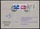1952, Schweiz, 570 + 572 + 574, Brief - 1586731