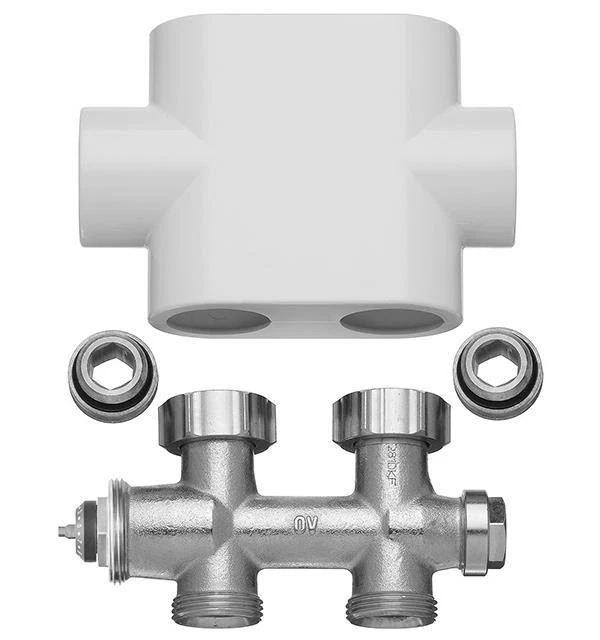 Ventilhahnblock DG incl. Blende Edelst mit dynamischer Durchflussregelung - Bild 1 von 1