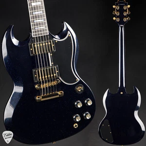 Gibson Custom Shop Made 2 Measure SG Custom Gloss Brunswick Blue #CS500670 - Picture 1 of 18