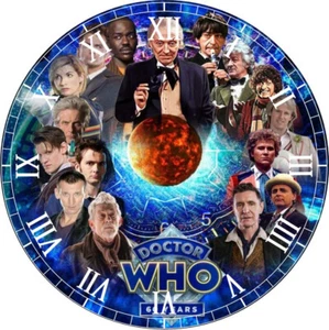 Dr Who. TV Series. 22cm Diameter Wall Clock - Picture 1 of 1