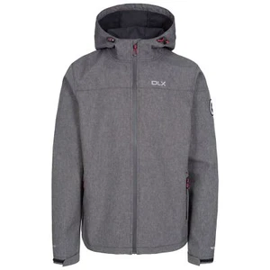 DLX Mens Softshell Jacket Water Resistant Windproof Outdoor Coat Gabe - Picture 1 of 11