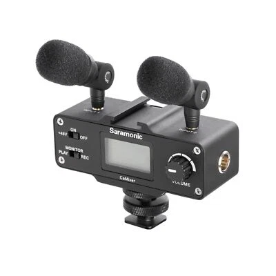Saramonic SRCAMIXER Mini Audio Adapter for DSLR Camera or Camcorder - SRCAMIXER - Image 1 of 4