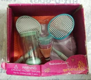 🏸Our Generation BADMINTON LOVE Spiel Zubehör Set für 18" Puppen🏸 - Bild 1 von 3