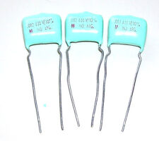 3 Condensateurs MALLORY Blue Drop NOS 82nF - 630V - 0.082uF - 82000pF @ for sale