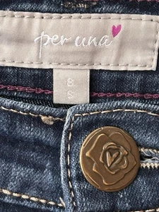 LADIES PER UNA SIZE 8S Straight Jeans - Picture 1 of 5
