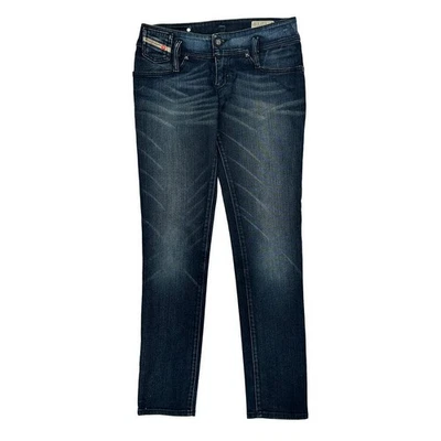 Diesel Studded Matic Jeans - 32W UK 10 Dark Wash Denim - Image 1 of 4