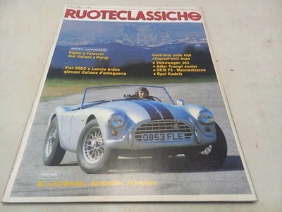 RUOTECLASSICHE APRILE 1988 N.6 FIAT 508C LANCIA ARDEA AC ACE VOLKSWAGEN 303 O... - Immagine 1 di 4