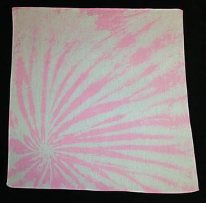 *BOGO* Bandana Tie Dye Espiral Rosa Y Crema - Imagen 1 de 1