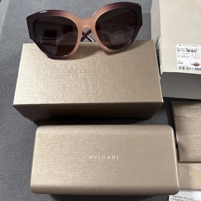 NEW Bvlgari 0BV8258 Butterfly Gradient Pink 100% AUTHENTIC @Frames Only@ @READ@ - Image 1 of 4