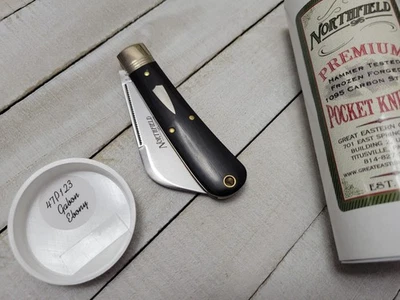 RARE 1 of 60 Northfield 47P123 Gabon Ebony Harvester Great Eastern Cutlery GEC  - Image 1 of 4