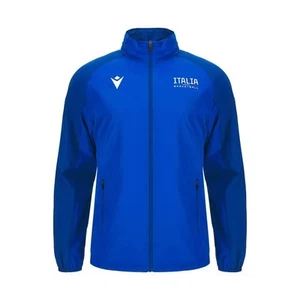 BASKETBALL ITALY – RAIN JACKET - MACRON - Season 2024/25 - Picture 1 of 4