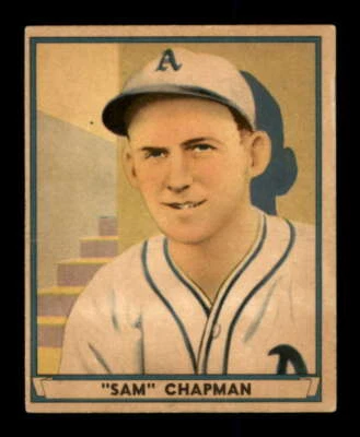 1941 Play Ball #44 Sam Chapman VG/VGEX Athletics 551285 - Image 1 of 2