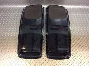 14-23 Harley Davidson Touring Left Right Speaker Saddlebag Lids Lid Aftermarket - Picture 1 of 24