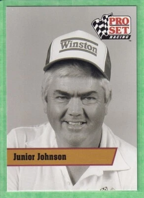 1991 Pro Set Racing Legends #L17 Junior Johnson NASCAR - Image 1 of 2