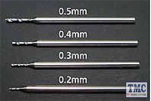 TA74116 Tamiya Fine Pivot Bit 0.5mm shank 1mm - Picture 1 of 1
