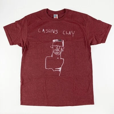 Camisa Grande Jean Michel Basquiat Cassius Arcilla Muhammad Ali (Nueva) Foto 1 de 2