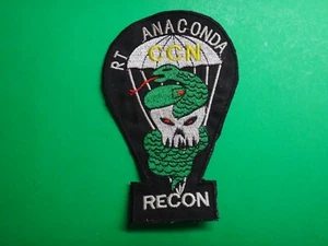 US 5th Special Forces Group MACV-SOG RT ANACONDA CCN Patch From Vietnam War Era - Picture 1 of 3
