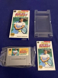 Super Tennis (Super Famicom SFC SNES) Japan Import Complete CIB - Picture 1 of 10