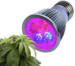 LAMPADA HYDROPNYC 10W ALTA RESA 3 LED ROSSI 2LED BLU E27 COLTURE INDOOR - Foto 1 di 1