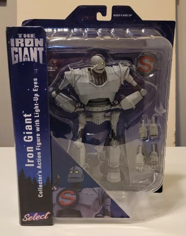 IRON GIANT SELECT BATTLE MODE 8.5 INCH ACTION FIGURE DIAMOND SELECT Cover