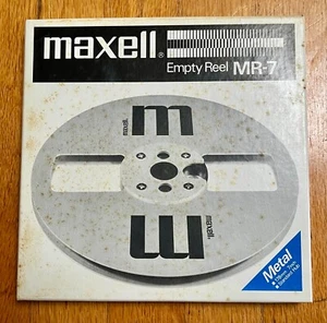 Maxell MR-7 Metall Leerrolle in OVP - Bild 1 von 4