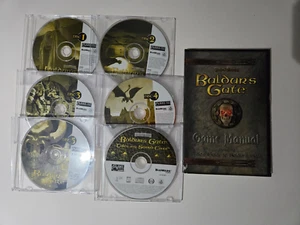 Baldur's Gate (PC, 1998) +Tales of the Sword Coast - 5 Discs And Manuals - Picture 1 of 22