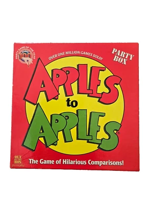 Apples To Apples Party Box The Game Of Hilarious Comparisons Complete  Super Fun - Image 1 of 4