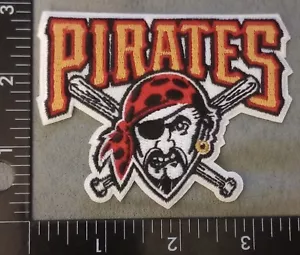 PITTSBURGH PIRATES IRON ON EMBROIDERED PATCH - Picture 1 of 3
