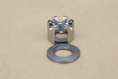 08314-3112A TUERCA RUEDA DELANTERA ACERO INOXIDABLE SUZUKI GT750 GT550 GT380 GT250 X7  Foto 1 de 3