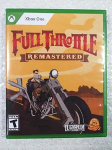 FULL THROTTLE REMASTERED XBOX ONE USA OCCASION (GAME IN ENGLISH) (LIMITED RUN GA - Picture 1 of 8