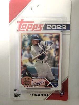Los Angeles Dodgers 2023 Topps Factory Sealed Team Set James Outman ROOKIE LAD11 - Image 1 of 3