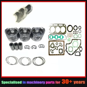 3T82B,3T82B-N Overhaul Piston Kit Fits For Yanmar 2001 2010 Tractor Engine Parts - Picture 1 of 5