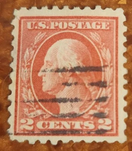 george washington 2 cent stamp red 1932 - Picture 1 of 2