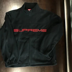 Supreme 23AW Black Polartec Zip Jacket Black Size - XL - Picture 1 of 5