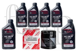 Toyota Oil Change Kit for 1989 Toyota Cressida 3.0L L6 oil filter 90915-YZZD1 - Picture 1 of 2