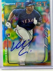 2014 Topps Finest Michael Choice #RA-MC Auto Texas Rangers - Bild 1 von 2