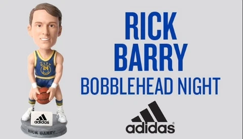 Rick Barry  Bobblehead SGA, NIB Cover