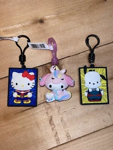 Hello Kitty MHA My Hero Acadamia Clip Keychains Lot Of 3 - Picture 1 of 5