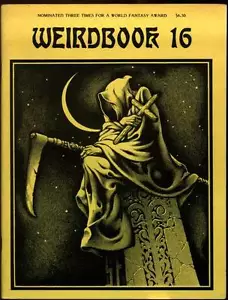 WEIRDBOOK No.16 Fantasy / Horror FANZINE 1982 Lumley FABIAN Berry ILLUSTRATED - Picture 1 of 1