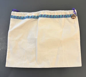Tory Burch Purse Shoe Storage Dust Cover Bag With Drawstring 12" x 10" - Picture 1 of 5