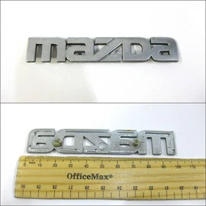 Genuine Mazda Exterior Badge Logo Emblem (10cm) - Picture 1 of 1