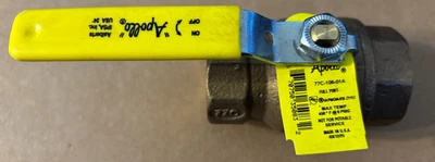 Apollo 1-1/4" NPT Bronze Full Port, Ball Valve 77C-106-01A 600 CWP - Image 1 of 4