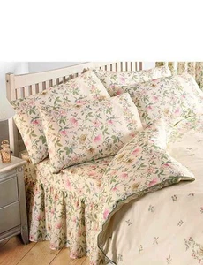 Cottage Garden Fitted Valance Sheet by Vantona - Picture 1 of 1