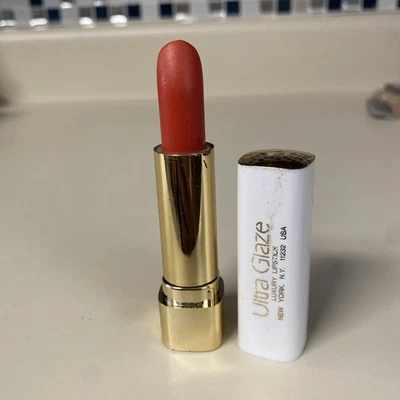 Lápiz labial Ultra Glaze Luxury New York Vintage crema lápiz labial naranja Julia años 90 Foto 1 de 4