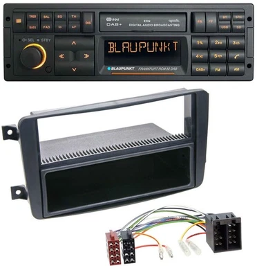 Blaupunkt USB DAB SD MP3 Bluetooth Autoradio für Mercedes C-Klasse W203 CLK W209 - Bild 1 von 4