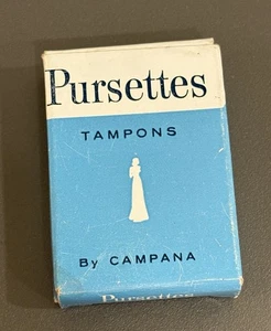 EXTREM SELTENE 40er-50er Jahre Geldbörsen geschmierte Spitze Tampons einzeln versiegelt - Bild 1 von 8