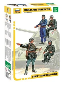 Soviet Tank Crew WWII	3504 Zvezda 1:35 New! - Picture 1 of 1