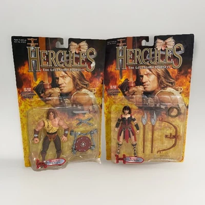 Figura de acción HÉRCULES (CHAIN-BREAKING) y Xena 1996 disfraz de guerrero sellado Foto 1 de 4
