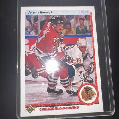 1990-91 Upper Deck - Jeremy Roenick #63 (RC) Foto 1 de 2