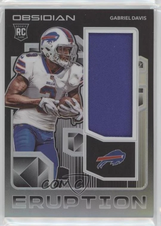 2020 Panini Obsidian Rookie Eruption /100 Gabriel Davis #RE39 RC - Image 1 of 2